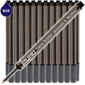 Jaymo Replacement for Montblanc 113778 - Measures 3.84 in / 97 mm Long - Capless Rollerball Pen Refill - 24 Blue
