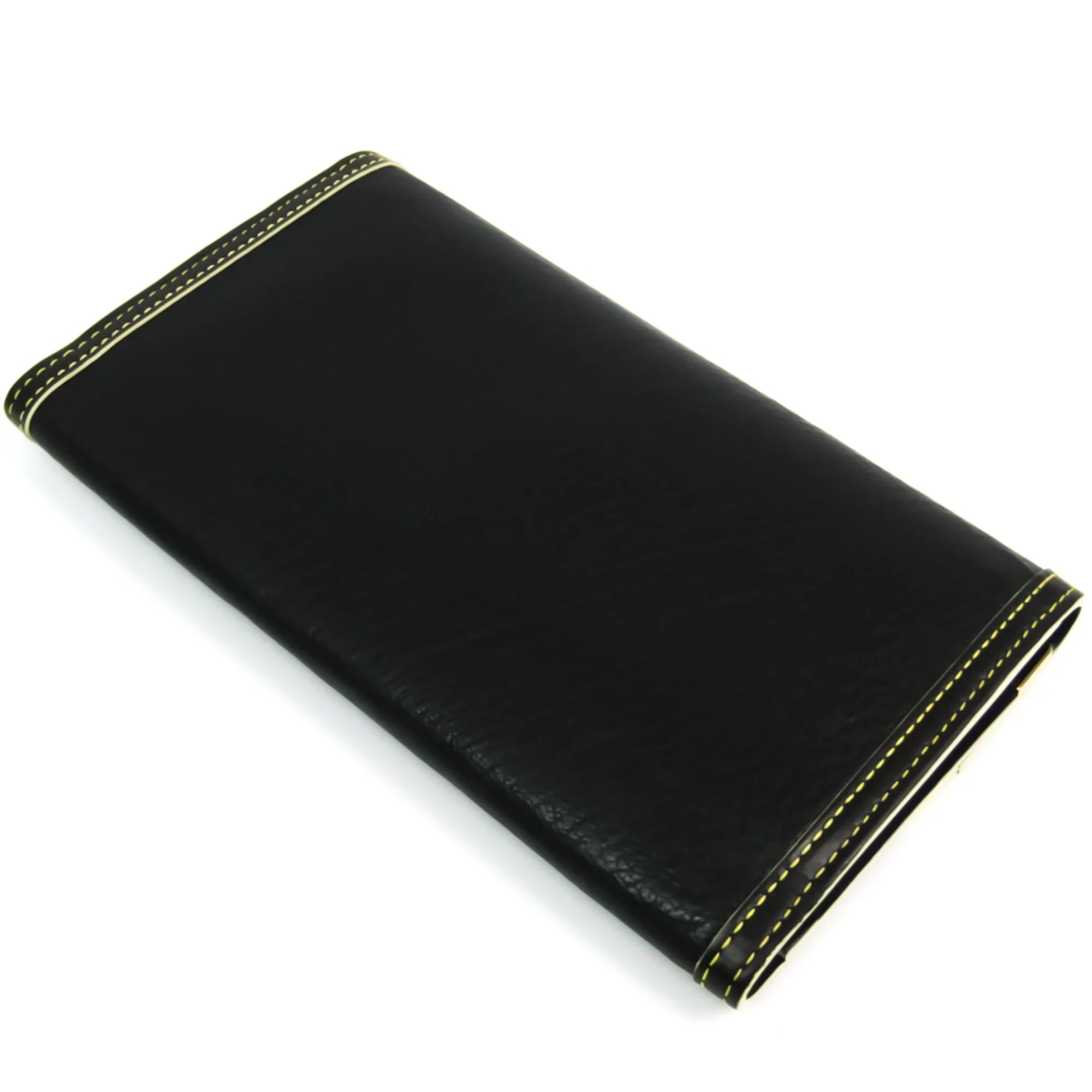 Pre-Owned Louis Vuitton Suhali Porte Tresor International M91836 Women's Suhali Leather Long Wallet (bi-fold) Noir (Good)
