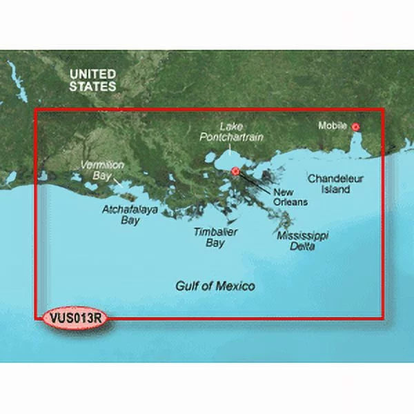 Garmin BlueChart g3 Vision HD  Lake Charles