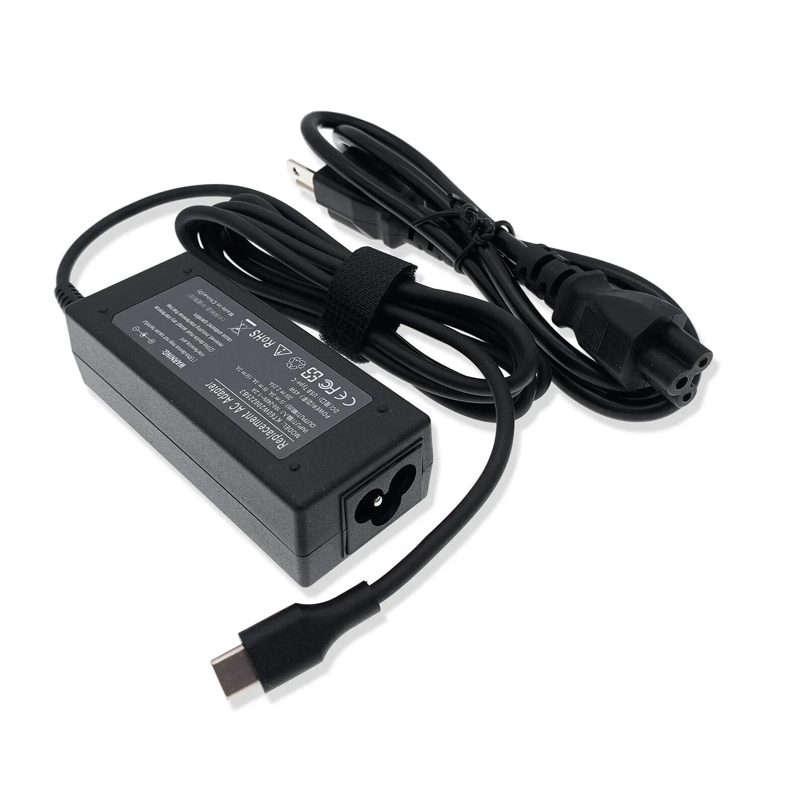 New 45W Type-C AC Adapter Charger For  100E 2nd Gen 81QB000AUS Chromebook