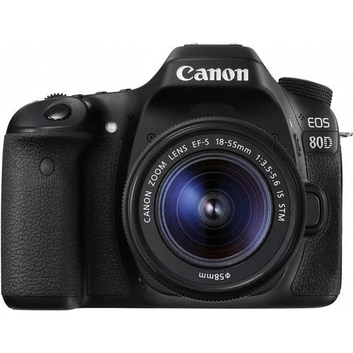 EOS 80D DSLR Camera with 18-55mm Lens + 64GB Expo Essentials Kit