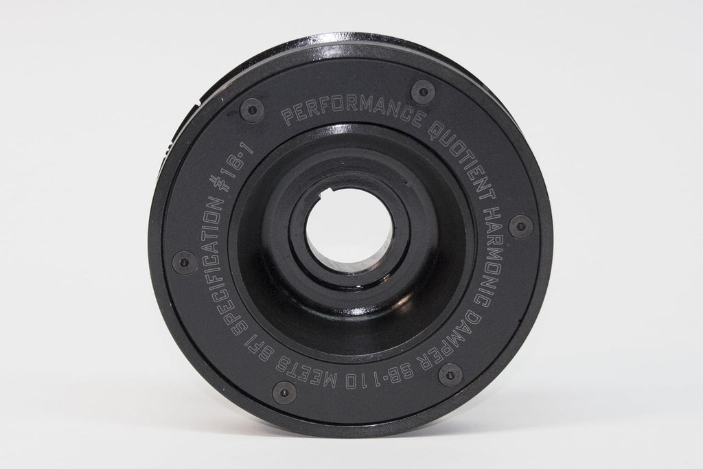 Prw Industries 2411040 Pqx Sfi Rated Racing Steel Damper Fits select: 2000 HONDA CIVIC SI/SIR, 1999 HONDA CIVIC SI