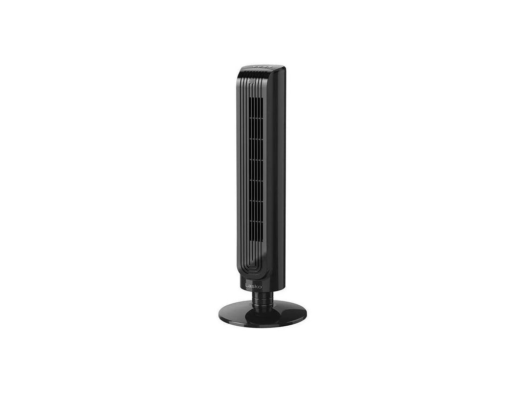 Lasko 32 Inch Slim Portable 3 Speed OscilLatitudeing Tower Fan with Remote