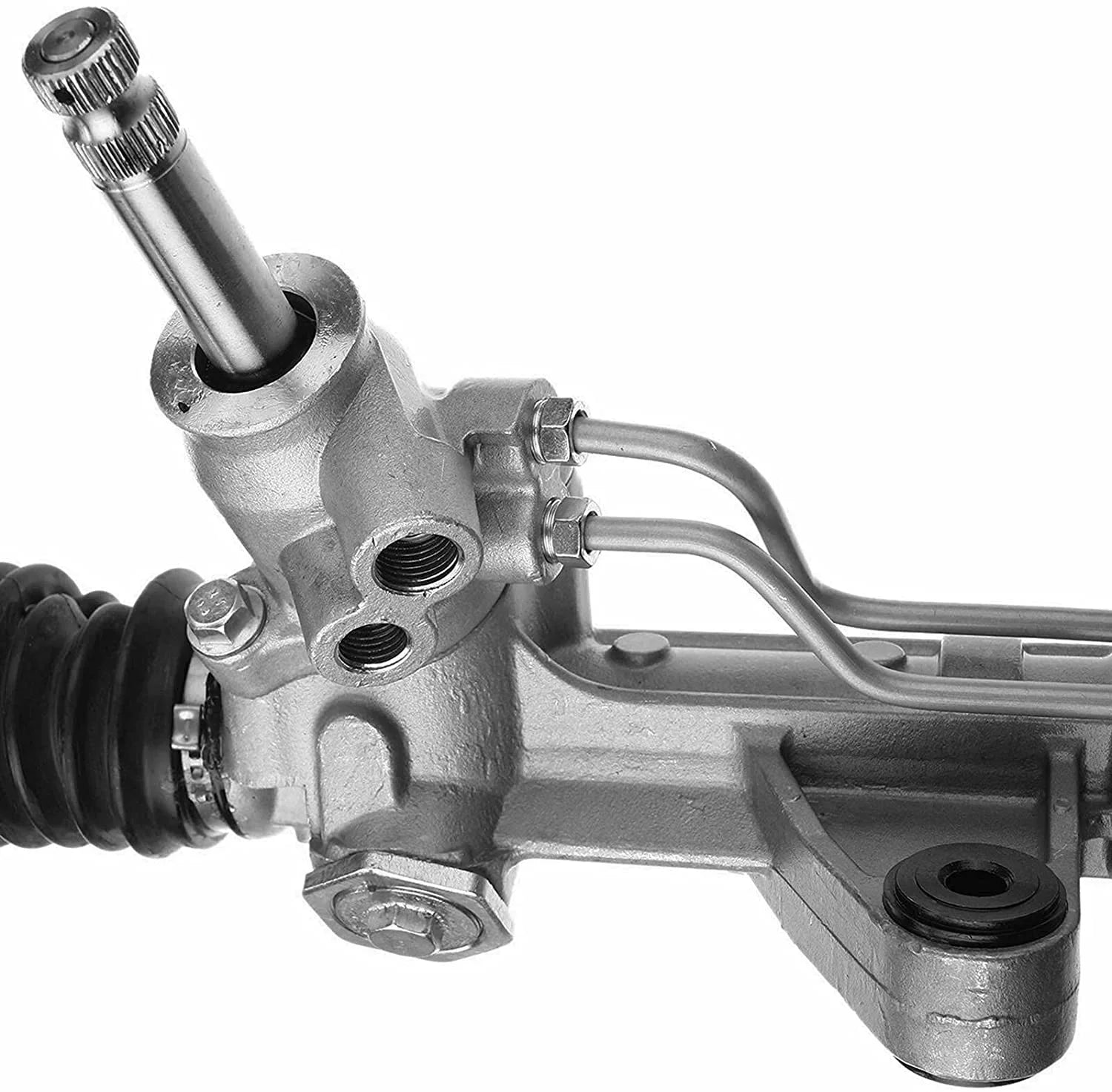 Detroit Axle - Power Steering Rack & Pinion for 1996-2000 Honda Civic 1997 1998 1999, Complete Power Steering Rack & Pinion Assembly, 2 Outer Tie Rods Replacement