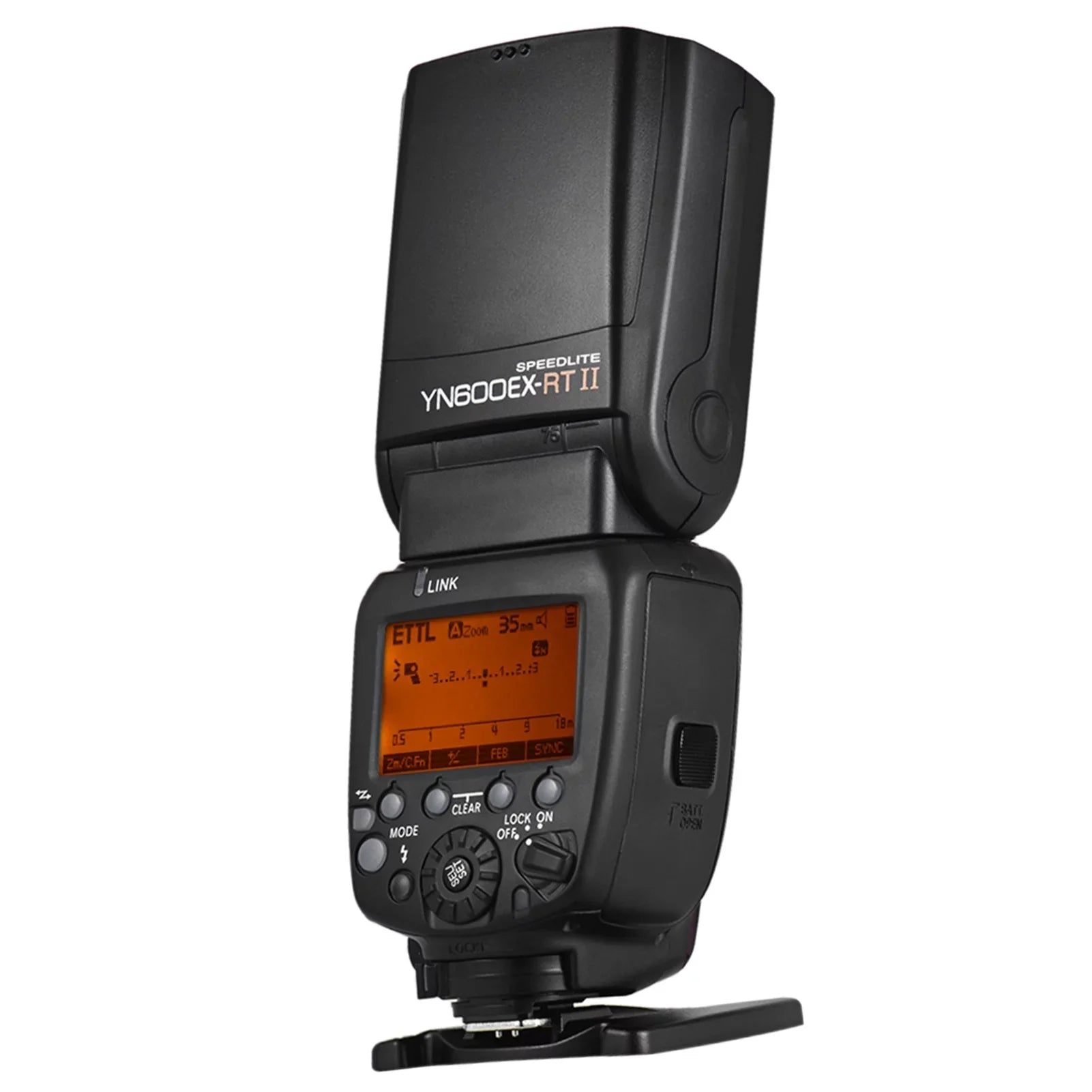 Yongnuo YN600EX-RT II Professional Creative TTL Master Flash Speedlite 2.4G Wireless 18000s HSS GN60 Support Auto/ Manual Zooming for as 600EX-RT YN6000 EX RT II
