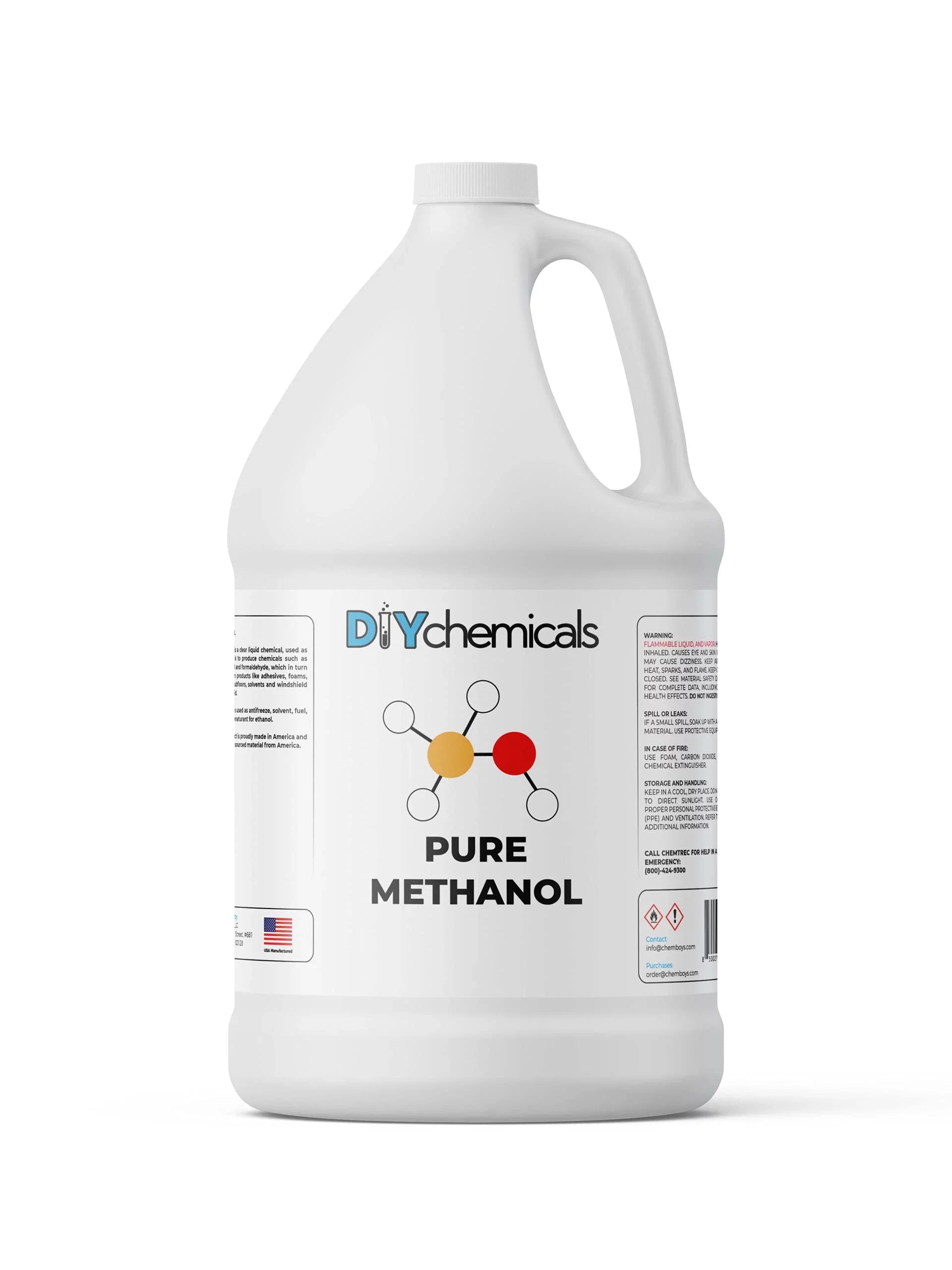 DIYChemicals | Methanol Industrial Grade | 15 Gallon