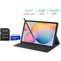 Galaxy Tab S6 Lite 10.4'' WiFi Tablet Bundle, 4GB RAM, 64GB Storage, Bluetooth, Android 10, S Pen, Tablet Cover with Mazepoly Accessories