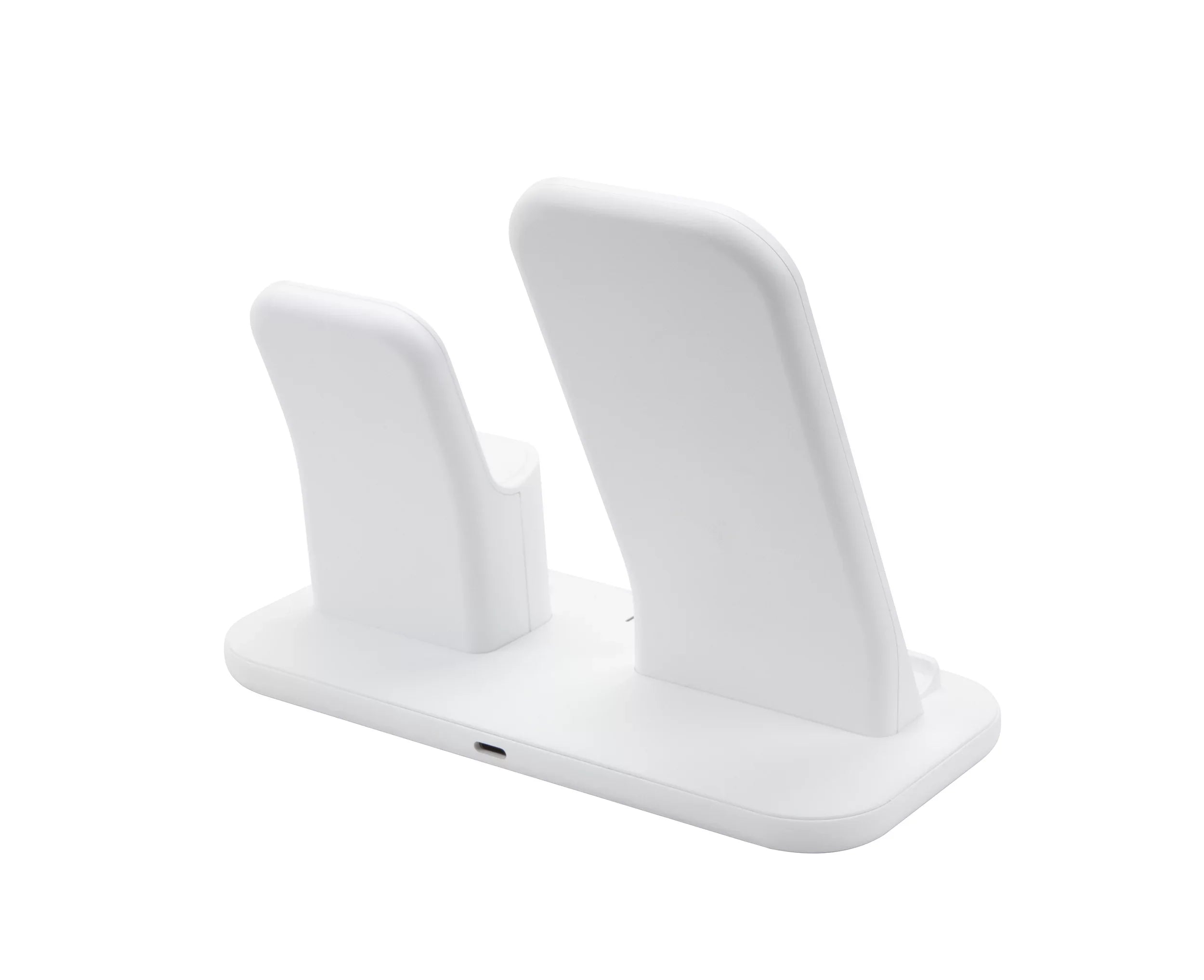 Scosche CSQ3N1WT-SP Qi-Enabled Smartphones, Watches and Earbuds, Qi-Certified Wireless Charging Dock, White