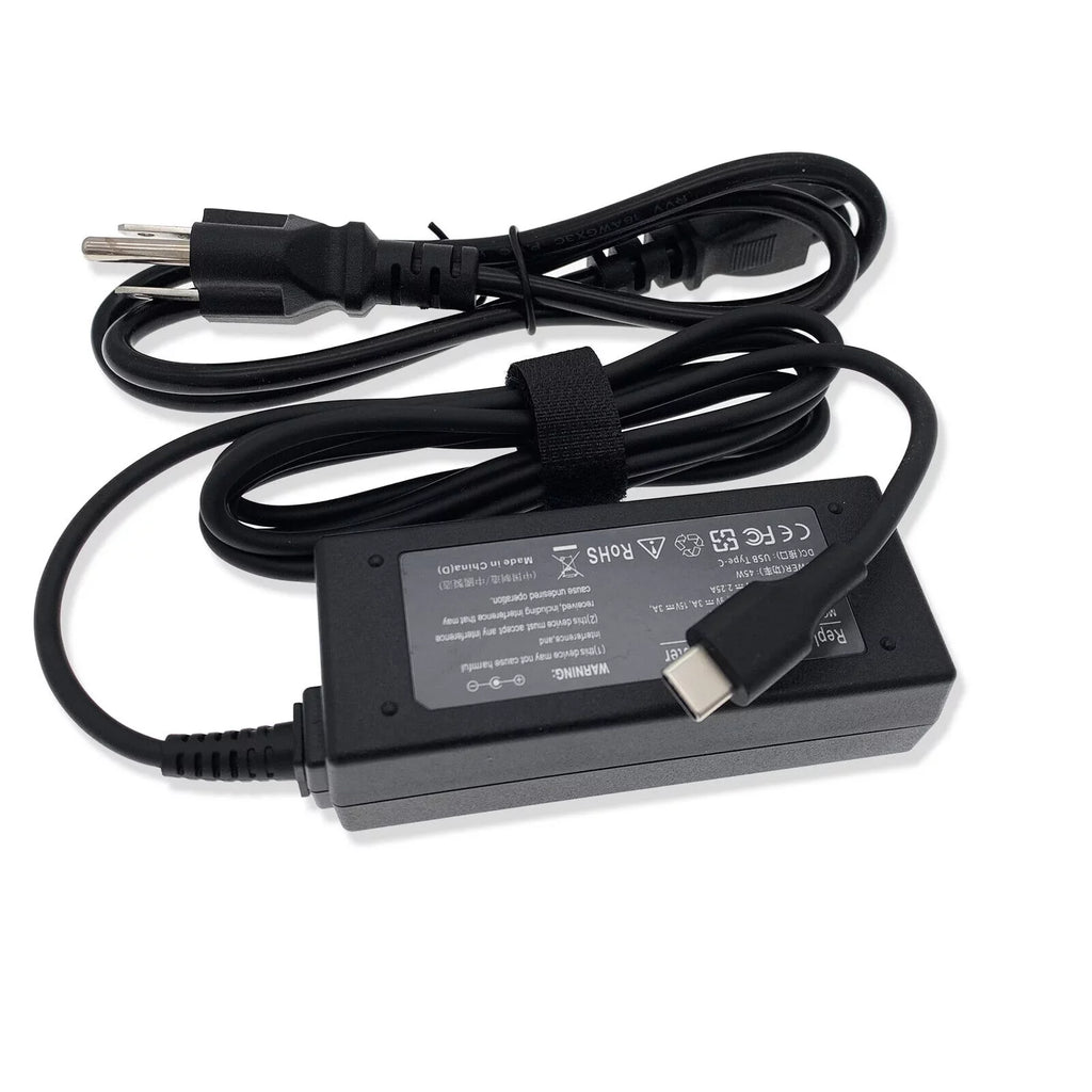New 45W Type-C AC Adapter Charger For  100E 2nd Gen 81QB000AUS Chromebook