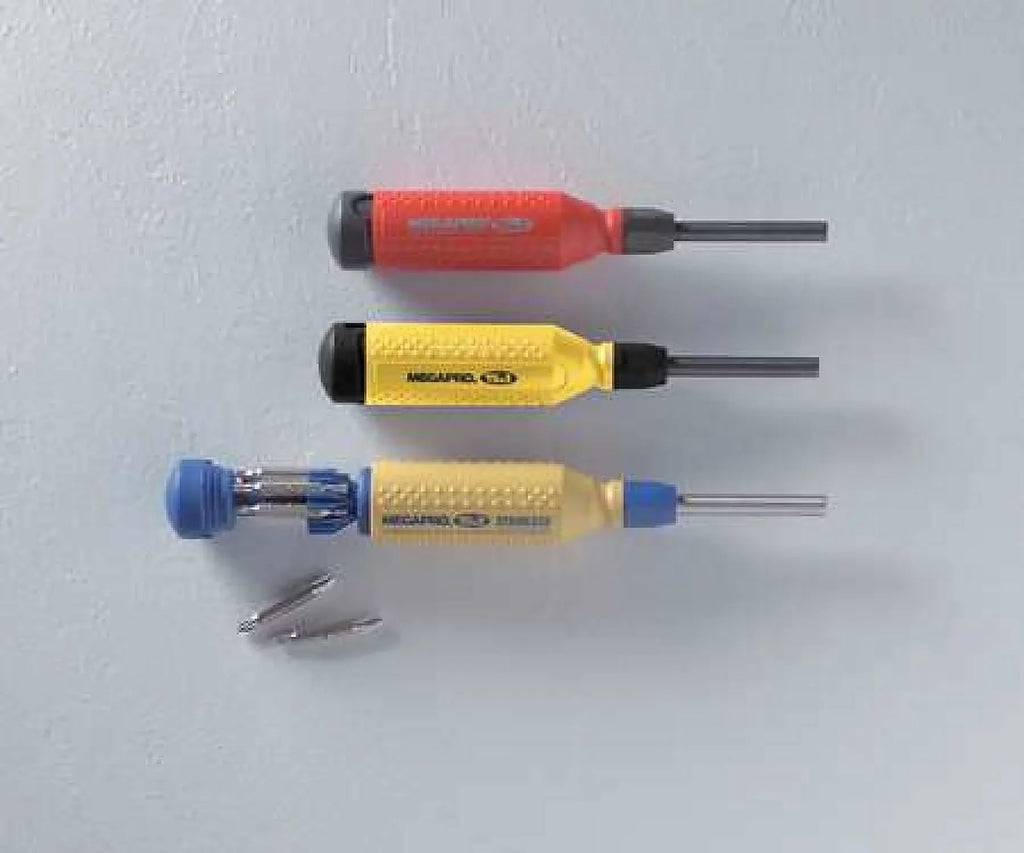 MEGAPRO Multi-Bit Screwdriver,15-in-1,8-1/2" 151NAS-B
