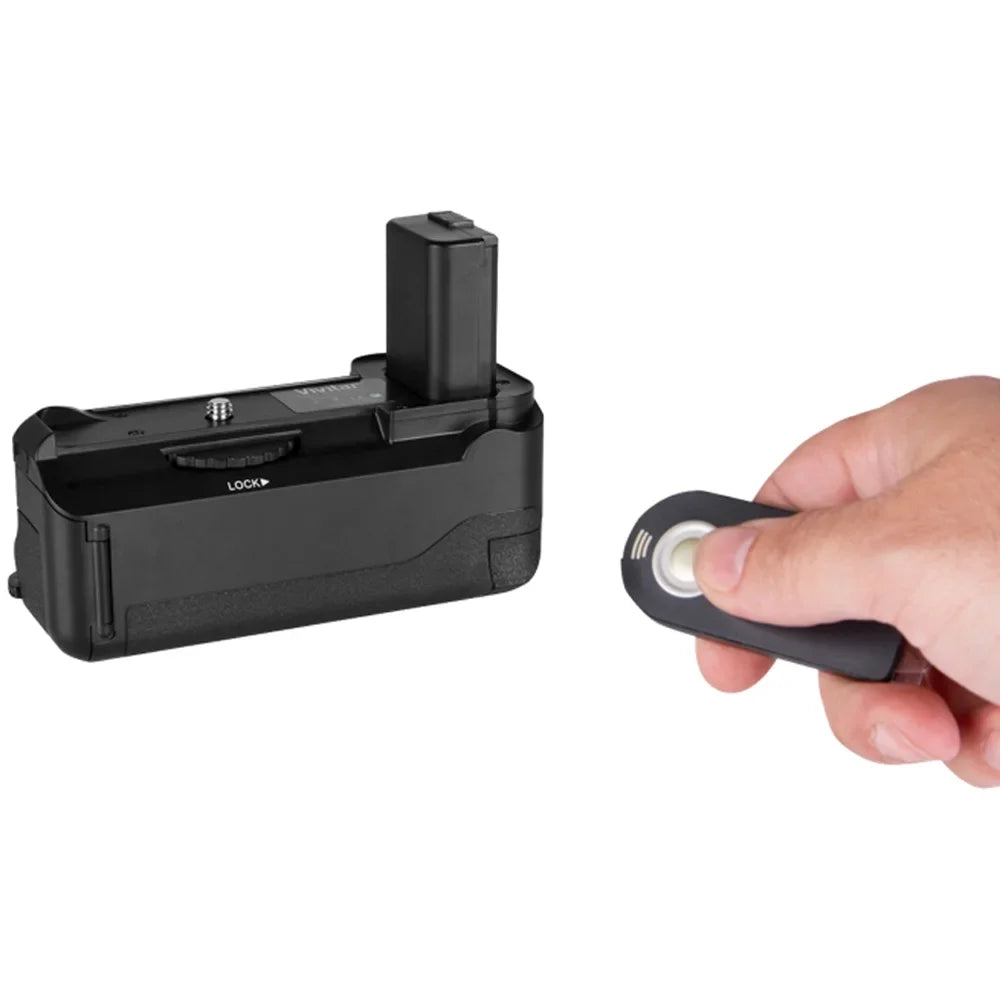 Vivitar Deluxe Power Battery Grip for  Alpha A6300 + A6500 Camera with Wireless Remote