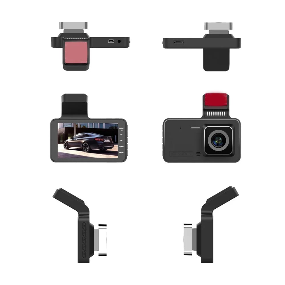 Shinysix Dash Camera,Dashcam 170° Wide Inch Car Dashcam 170° Wide Support Loop Motion Picture 1080P DVR Dash 4 Inch Car Dash Camera Wide Support Loop LAOSHE QISUO dsfen Camera-BUZHI