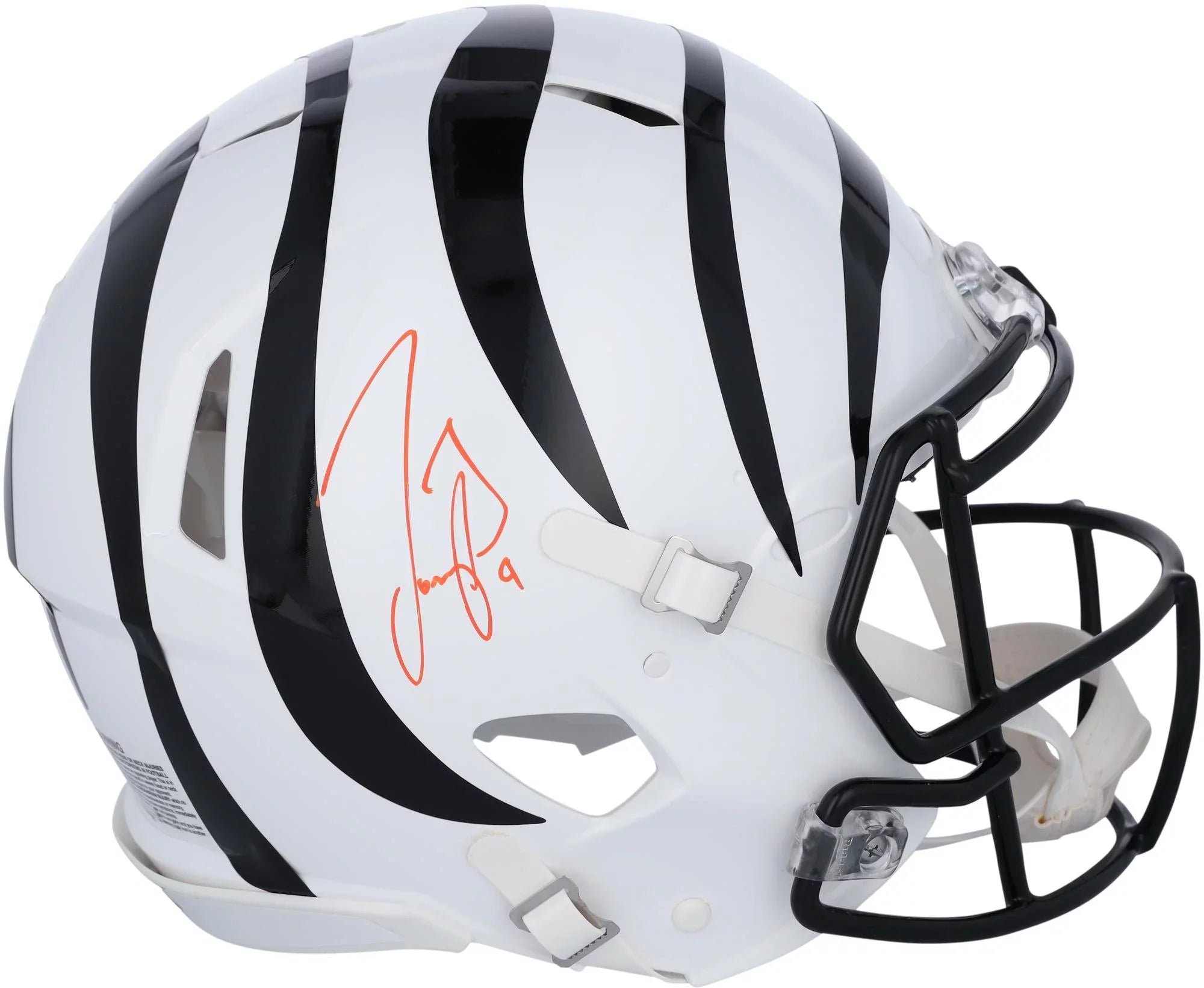 Joe Burrow Cincinnati Bengals Autographed 2022 Alternate Riddell Speed Authentic Helmet - Fanatics Authentic Certified