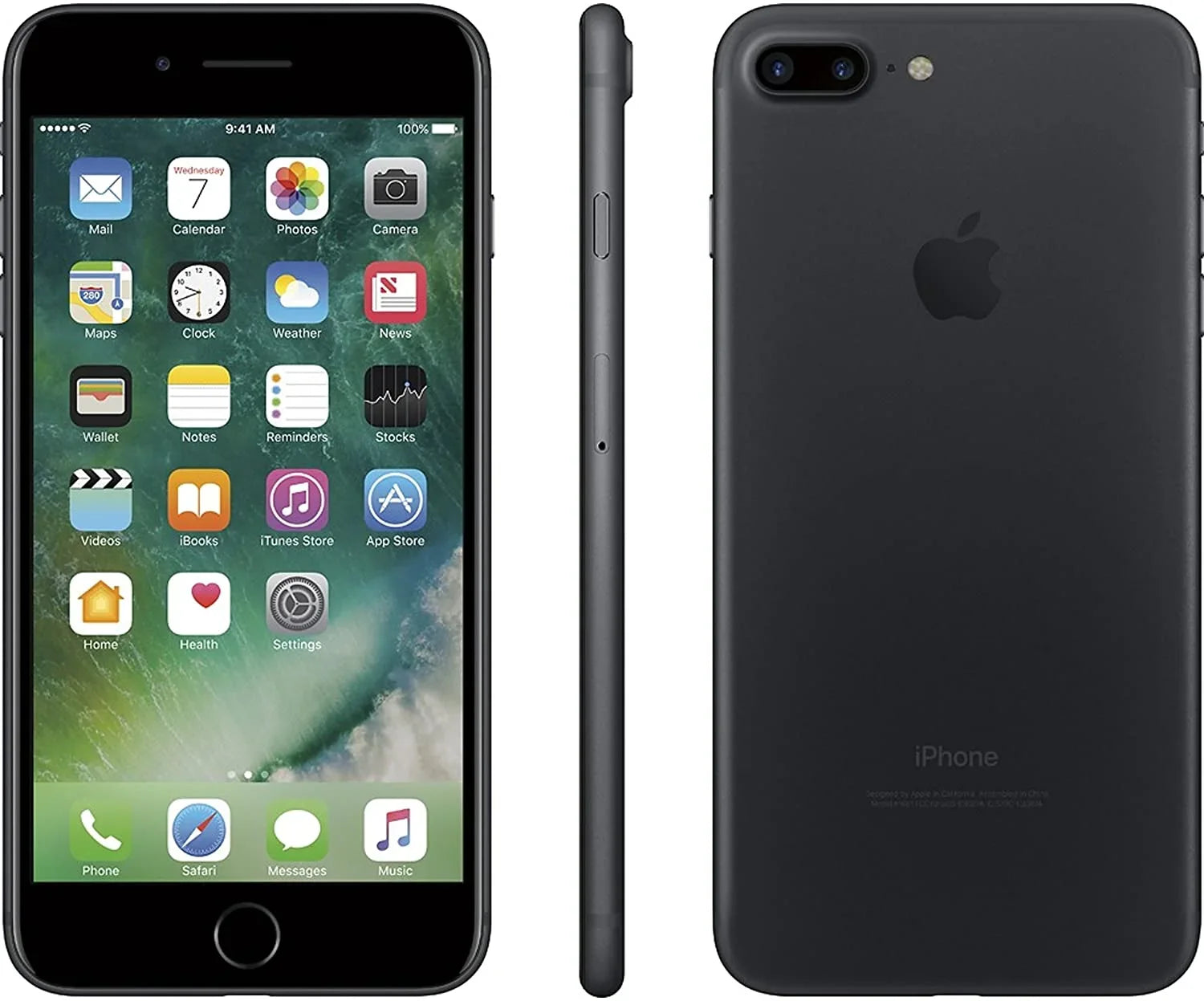 Used iPhone 7 Plus 128GB GSM Unlocked Black (Scratch and Dent)