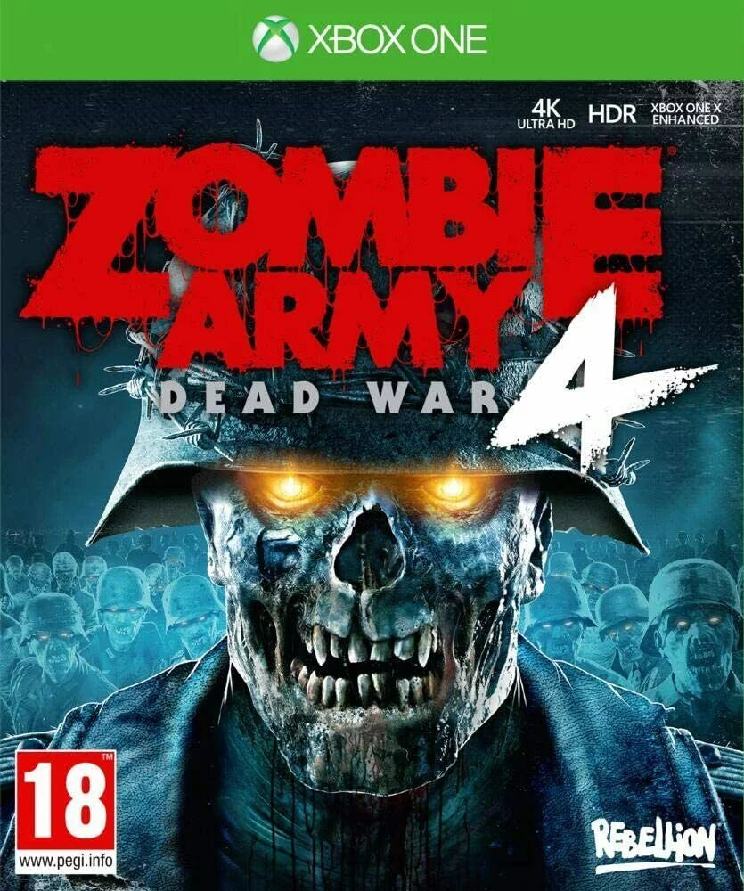 Brand New Factory Sealed Zombie Army 4 Dead War Xbox One