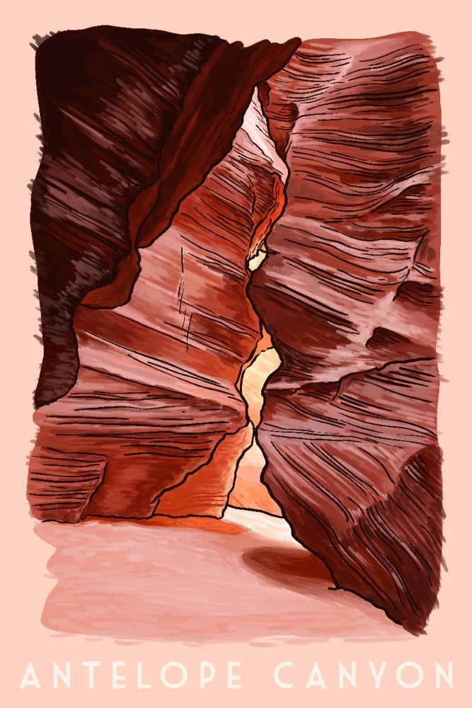 Arizona, Antelope Canyon (19x27 inches, Premium 500 Piece Jigsaw Puzzle for Adults and Family, Made in USA)