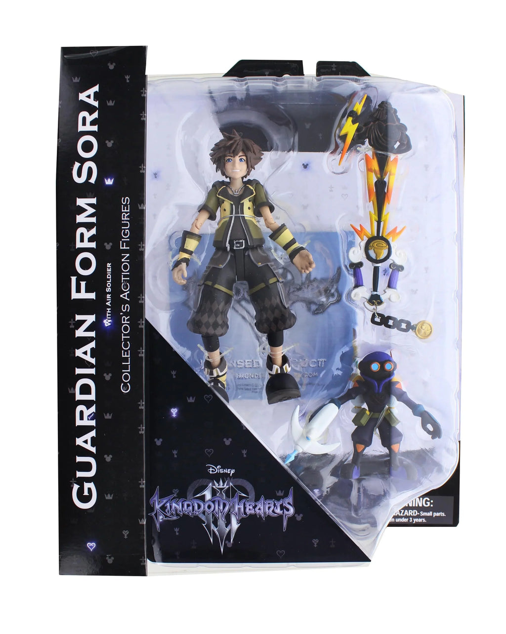 Kingdom Hearts 3: Guardian Form Sora & Air Soldier Heartless Select Action Figure Two Pack