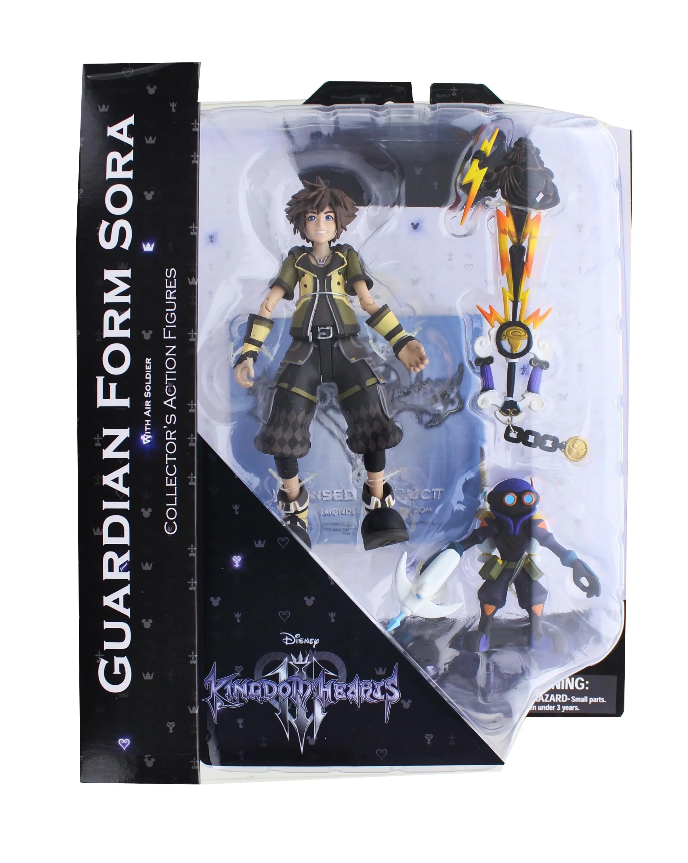 Kingdom Hearts 3: Guardian Form Sora & Air Soldier Heartless Select Action Figure Two Pack
