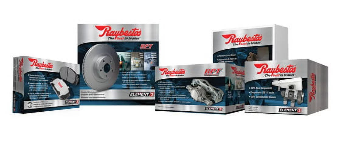 Raybestos Element3 New PLatitudeed Calipers Fits select: 2014-2016 CHEVROLET MALIBU, 2016 CHEVROLET MALIBU LIMITED