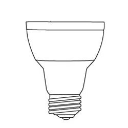 Replacement for BATTERIES AND LIGHT BULBS LED-PAR20NFL7/930/B/LED