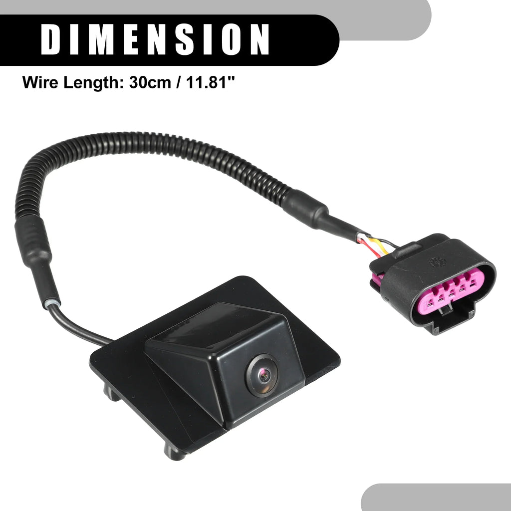Rear View Back Up Camera No.15173619 for Chevrolet Suburban 1500 2500 3500 2008 Plastic Black