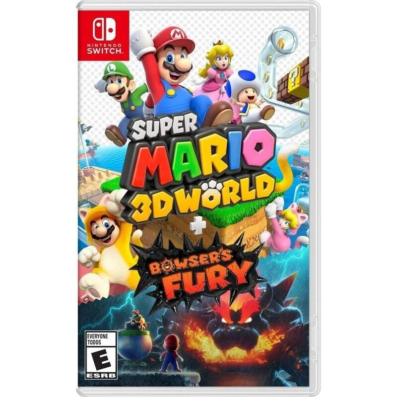 Brand New Game Super Mario 3D World + Bowser's Fury Switch