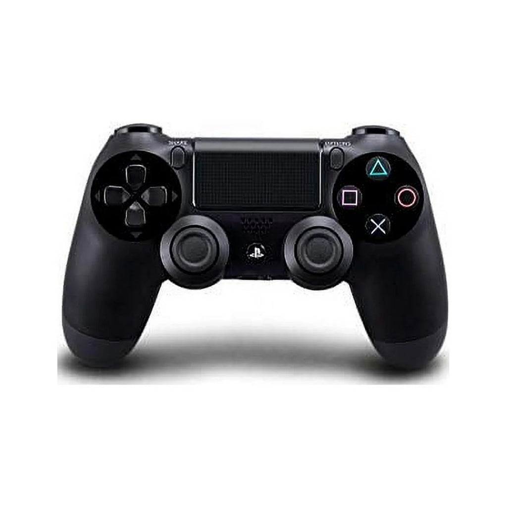 PlayStation 4 500GB Gaming Console Black with Charging Dock Headset 2 Controller Bolt Axtion Like New