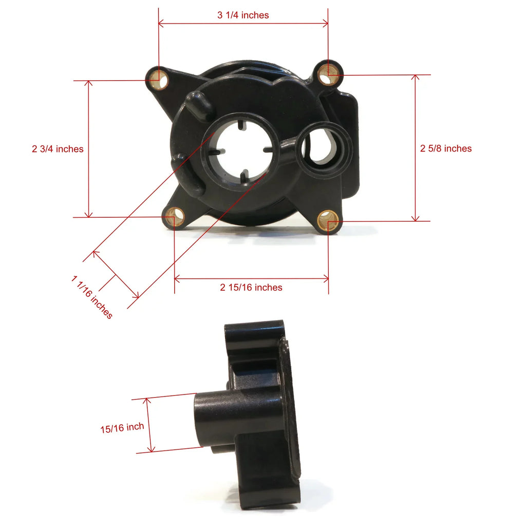 The ROP Shop | Water Pump Impeller Kit for 1979 Evinrude, Johnson 9.9, 50, 55  Outboard Boat