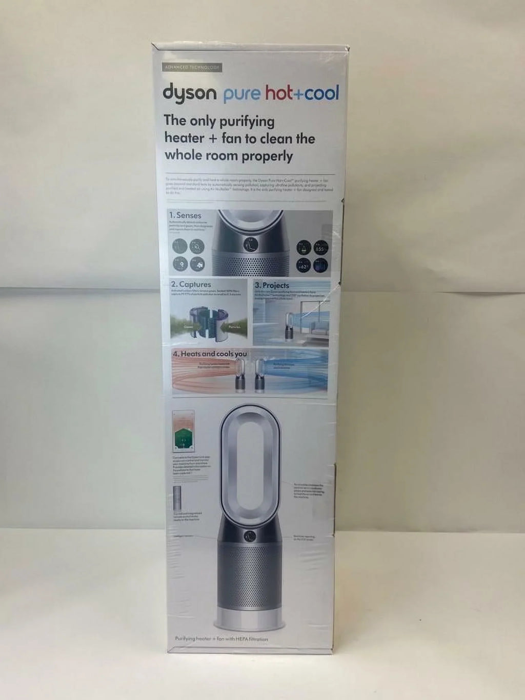 Dyson Pure Hot+Cool 04 Purifying Heater + Fan | White | New