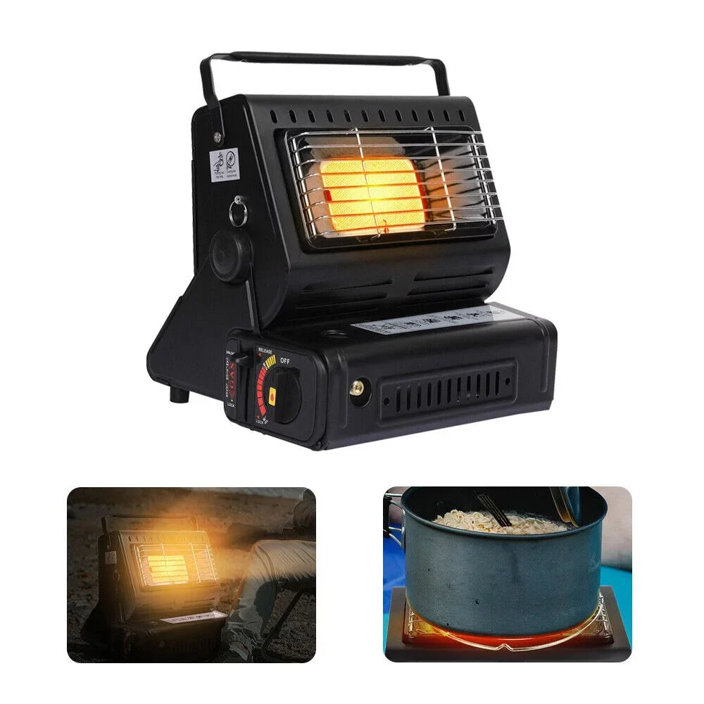 Multipurpose Portable GAS Butane Heater Stove Warming Cooker Burner for Camping