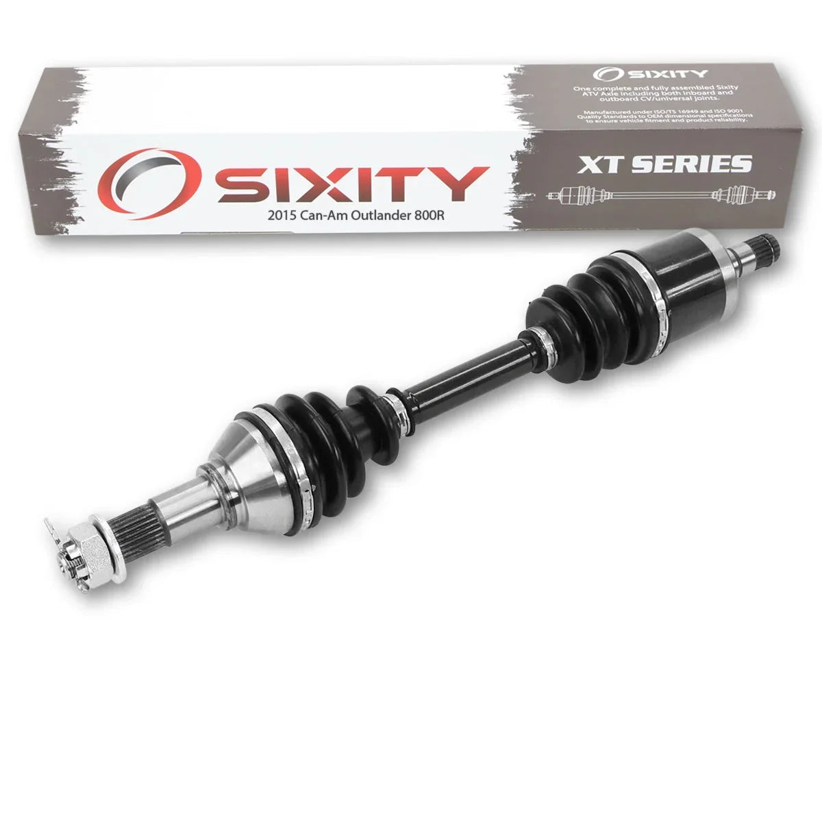 Sixity XT Front Left Axle compatible with Can-Am Outlander 800R 2015 - EFI 4X4