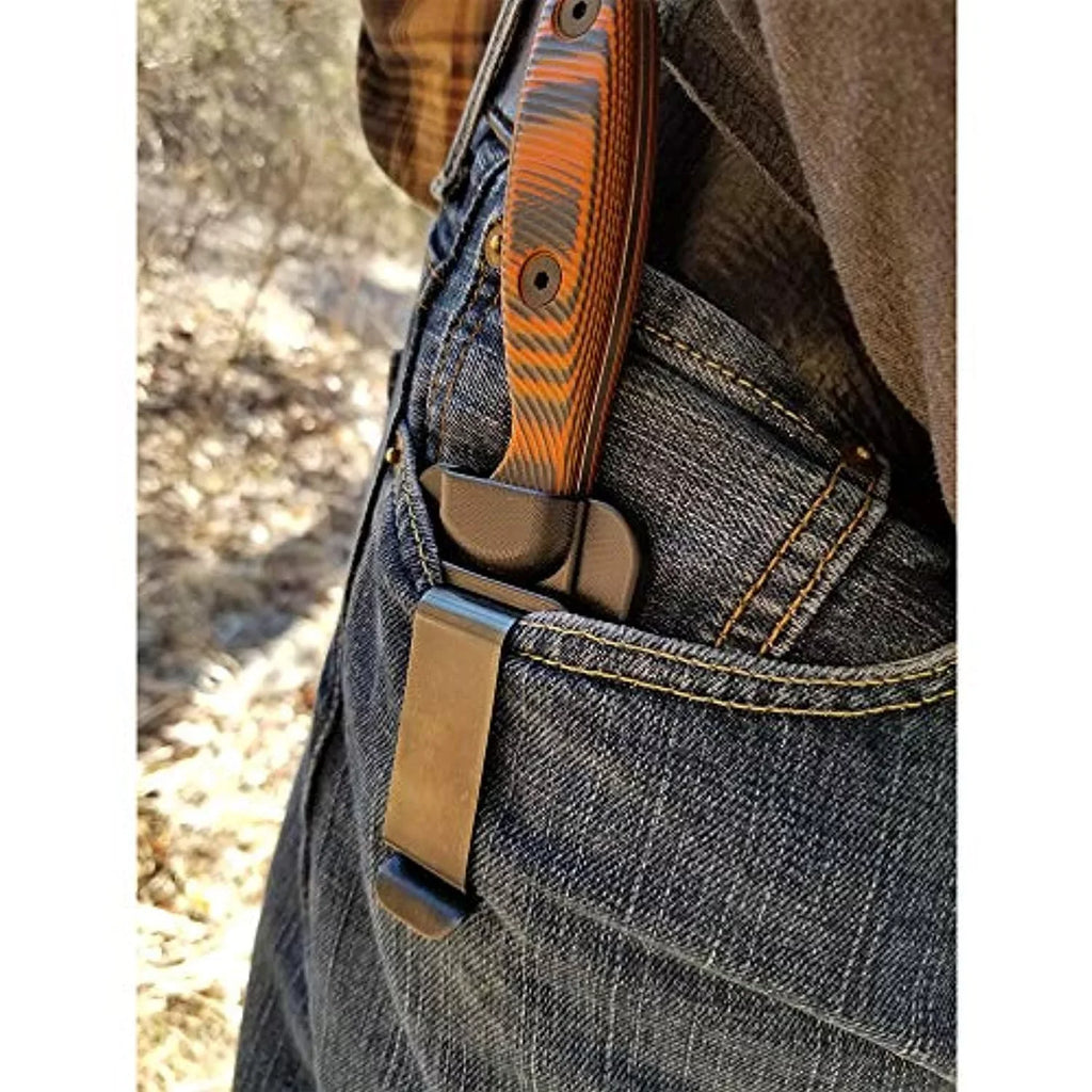 ESEE XAN2-006 Xancudo Fixed Blade Knife S35VN Stainless Steel & Orange/Black G10 Knives