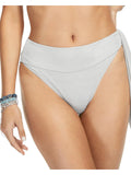 Ramy Brook Womens Nova Side Tie Metallic Swim Bottom Separates