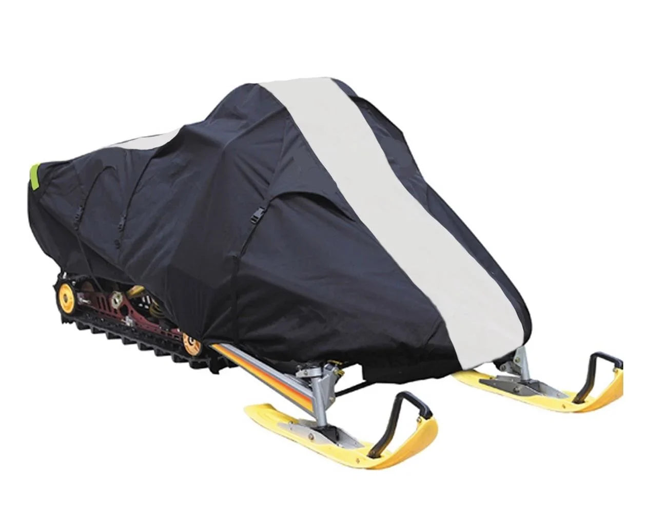 600D Snowmobile Travel and Storage Cover Compatible for 2007-2009 Model Year Arctic Cat M1000 153 Sleds. Slush and Mud Protection