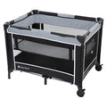 Baby Trend FLatitude Portable Playard with Bassinet – Twinkle Grey, Unisex