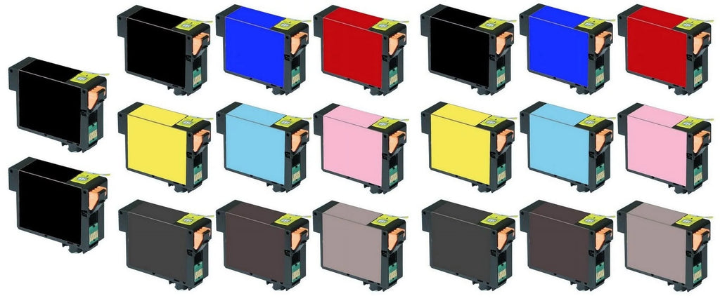 PrinterDash Replacement for Stylus Photo R3000 Inkjet Combo Pack (4-PBK/2-C/M/Y/LC/LM/LBK/MBK/LLBK) (NO. 157) (C13T157120-10B10CS)