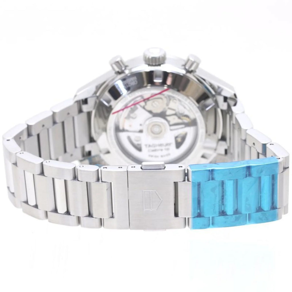 Pre-Owned TAG HEUER Carrera Chronograph Blue Edition CBK2114.BA0715 Stainless Steel Men's 39307 (Good)