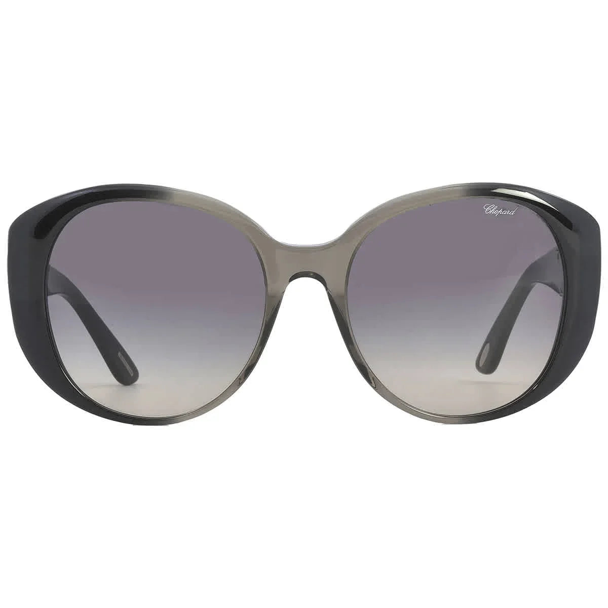 Chopard Grey Gradient Oval Ladies Sunglasses SCH188S 0W40 54