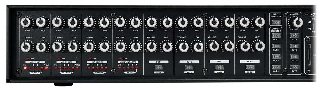 Rockville ROCK MATRIX Multi Room Home Receiver+6) Ceiling+2) Black Wall Speakers