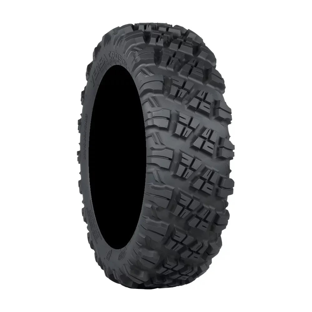 Fuel ARC 18" Wheels Red 28" Versa Cross V3 Tires Kawasaki Teryx Mule