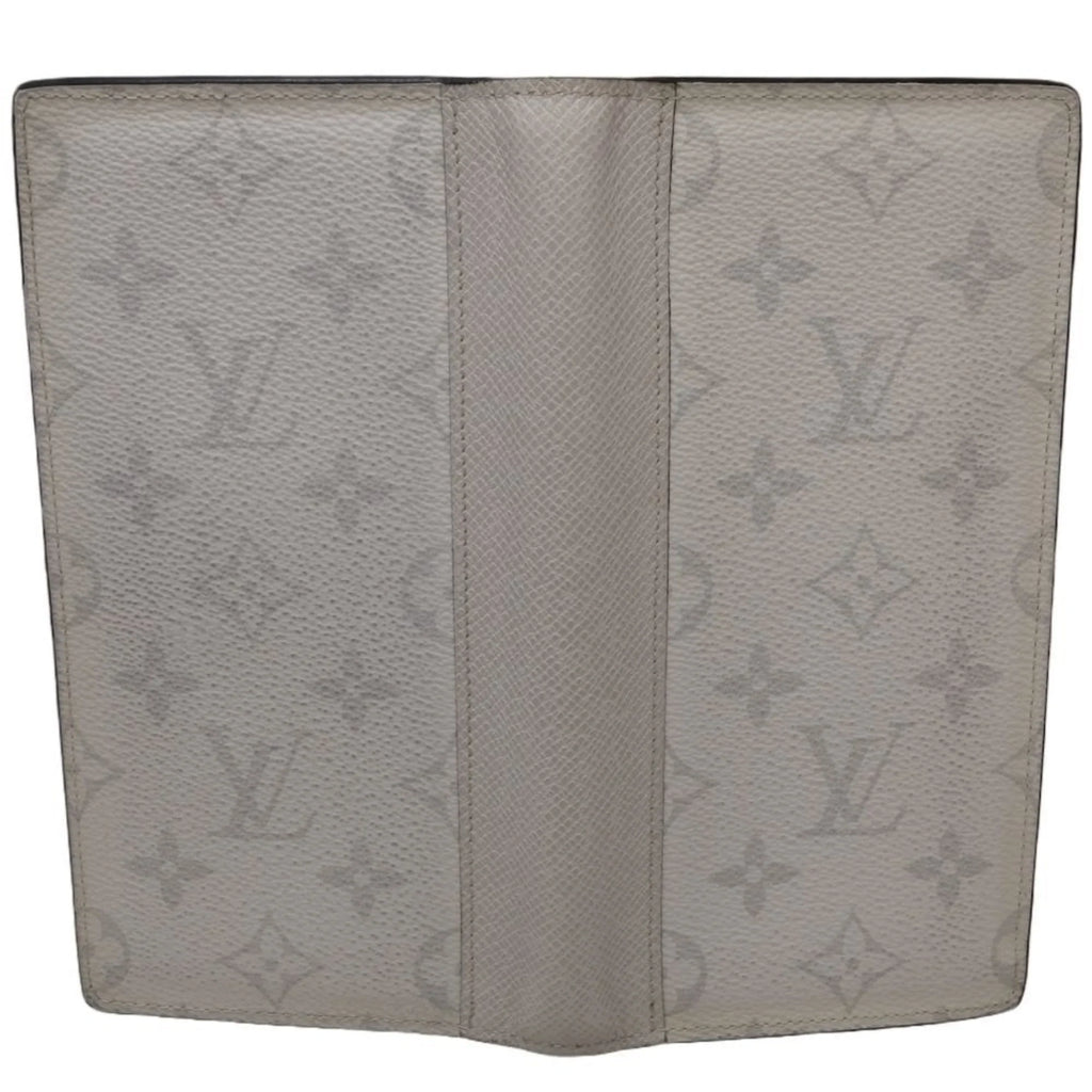 Pre-Owned LOUIS VUITTON Portefeuille Braza M30298 Long Wallet Taigarama Antarctica 083529 (Fair)
