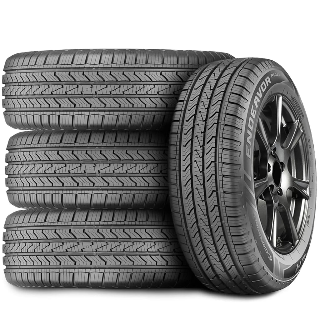 Pair of 2 (TWO) Cooper Endeavor Plus 235/65R17 104H AS A/S All Season Tires Fits: 2017-18 Honda CR-V EX, 2019 Honda CR-V LX