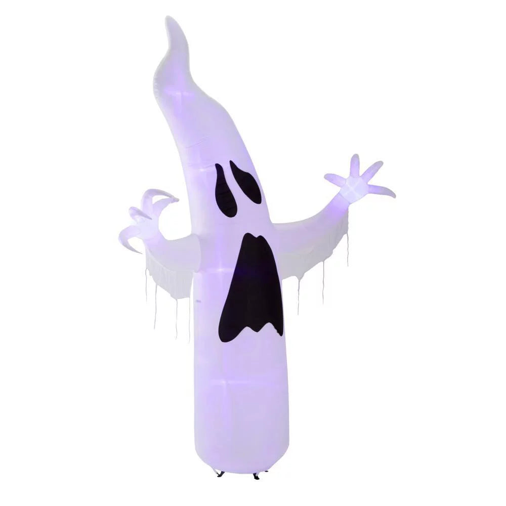 12 ft. Short Circuit Ghost Halloween InfLatitudeable with Lightshow