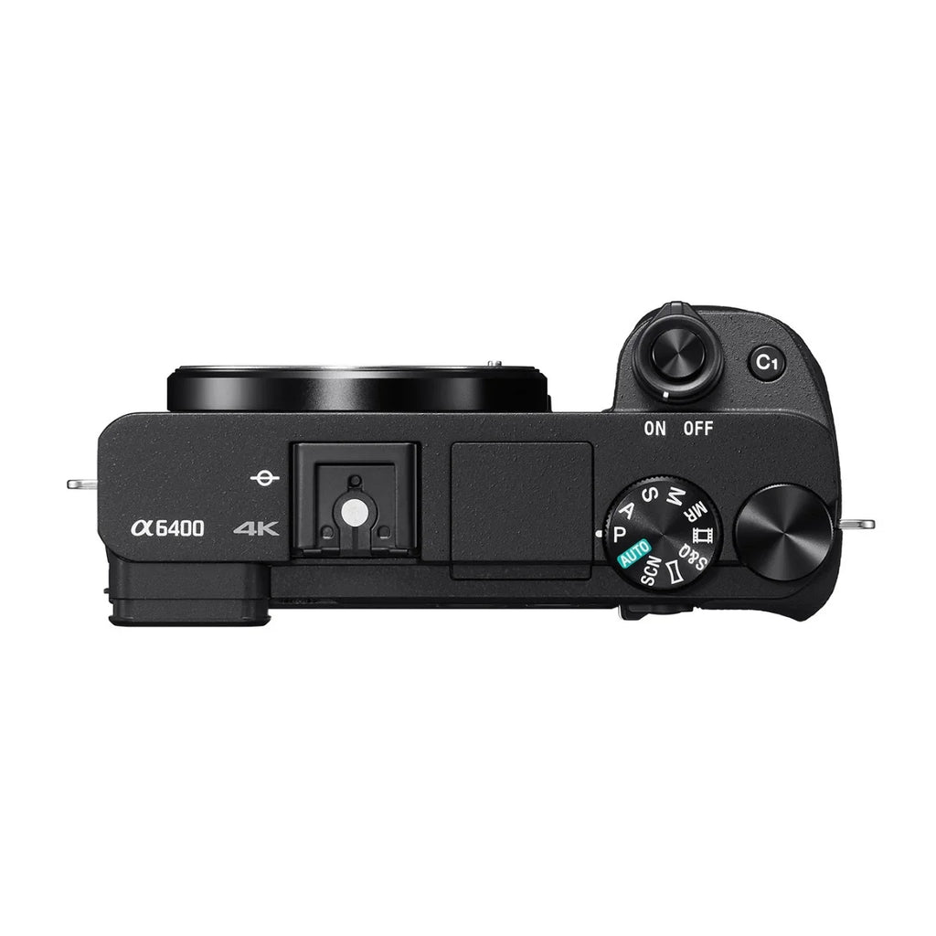 ILCE6400L/B Mirrorless Digital Camera with 16-50mm (Black) Holiday Bundle