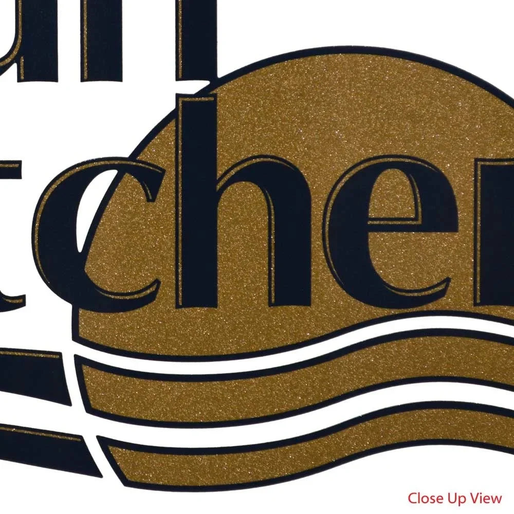 SunCatcher Boat Decal 73404673 |  Navy Gold Logo Sticker