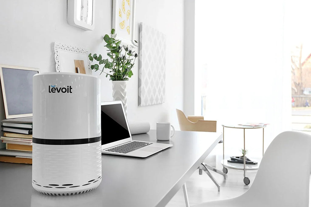 LEVOIT LV-H132 Air Purifier with True Hepa Filter for Smoke, Bacteria, and More