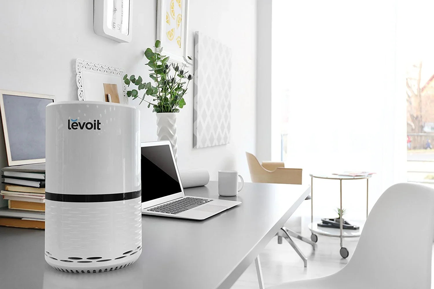 LEVOIT LV-H132 Air Purifier with True Hepa Filter for Smoke, Bacteria, and More
