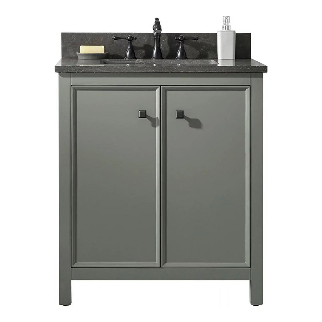 Legion Furniture 30" Contemporary MDF/Veneer Wood Sink Vanity Cabinet - Green