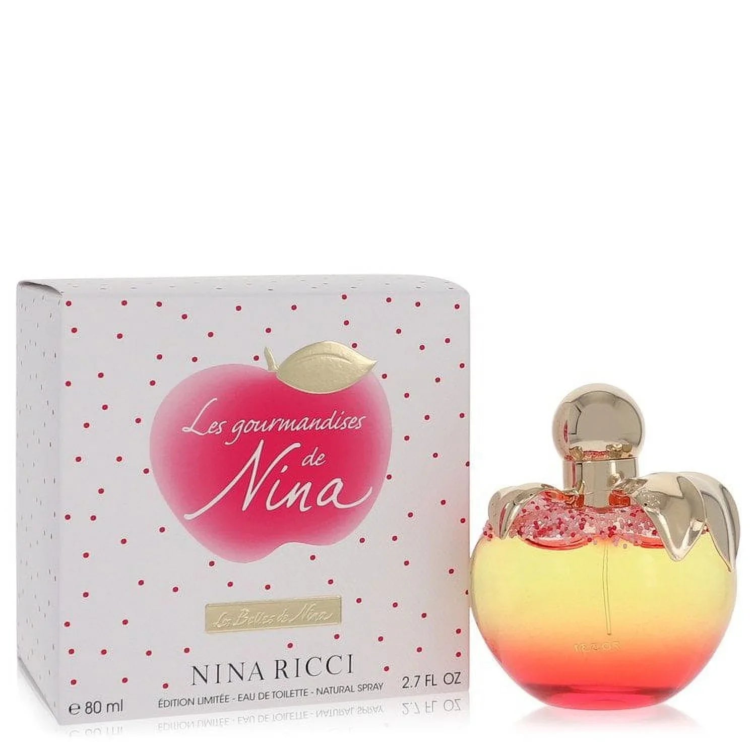 Nina Ricci Eau De Toilette Spray (Limited Edition) 2.7 oz for Women Pack of 3