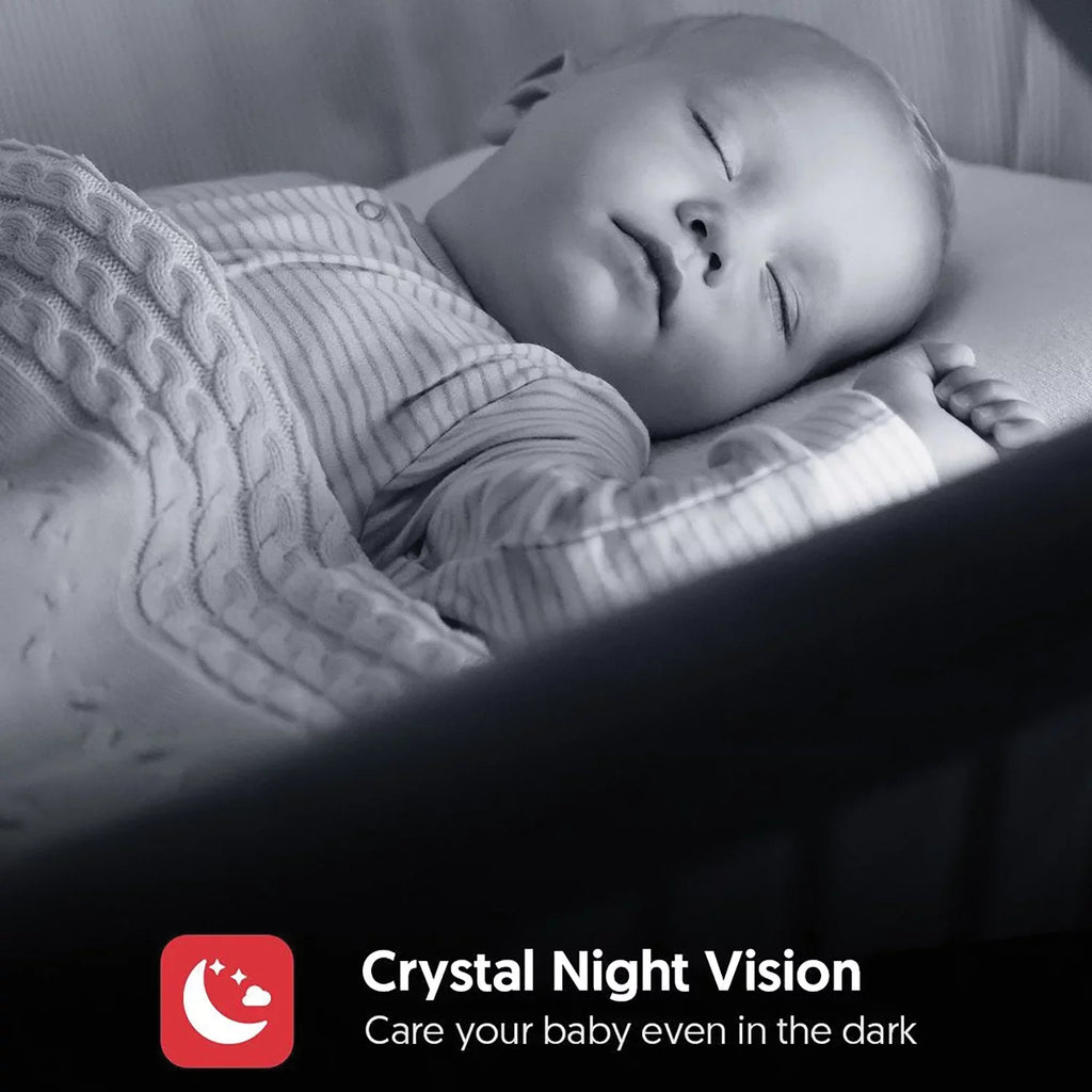 Victure WiFi Baby Monitor, 1080P Indoor Smart Home Security Camera with Color Night Vision, White